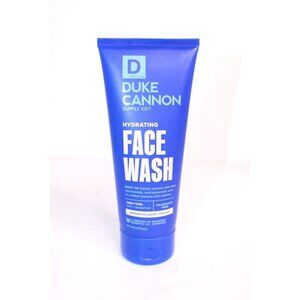 Duke Cannon Hydrating Face Wash Dry & Sensitive Skin Fragrance Free 6 fl oz. NEW